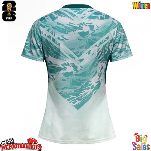 Portugal Replica Away Stadium Shirt for Women World Cup 2026 Short Sleeve